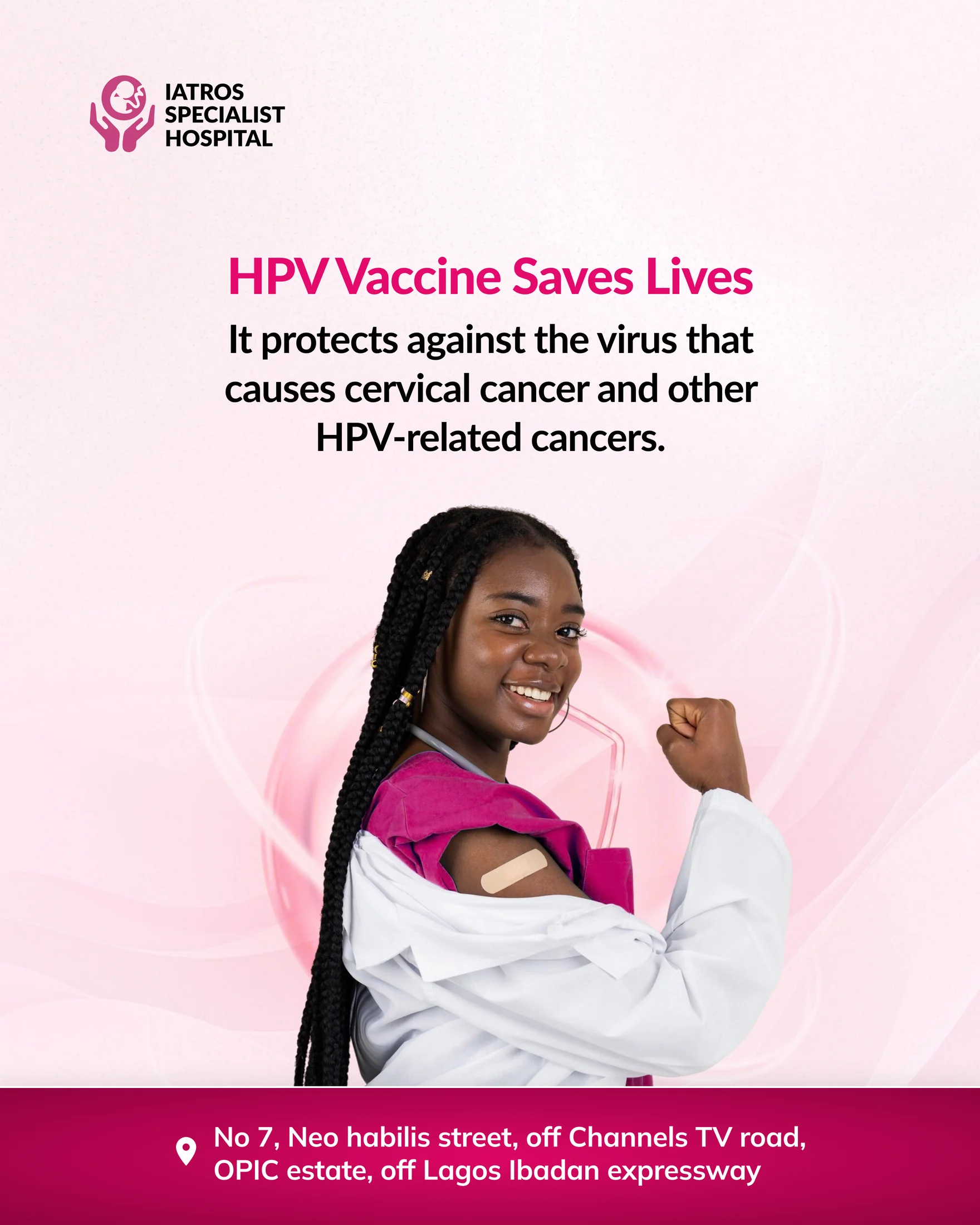 Iatros HPV vaccine awareness campaign