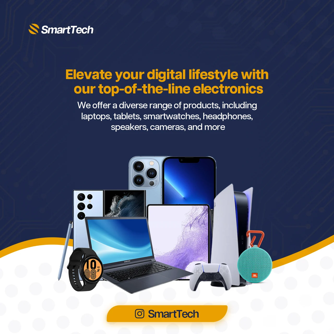 Smart Tech electronics campaign